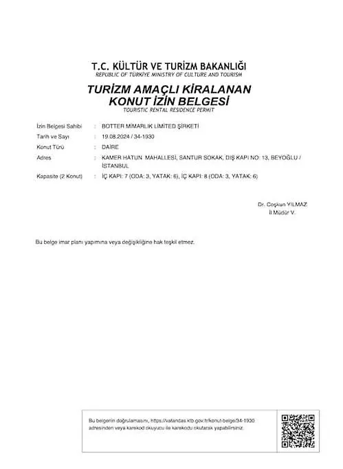 Charming 3Br 2Bath Ac In Center - Santur D7 Apartment Istanbul 0*,  Turkey